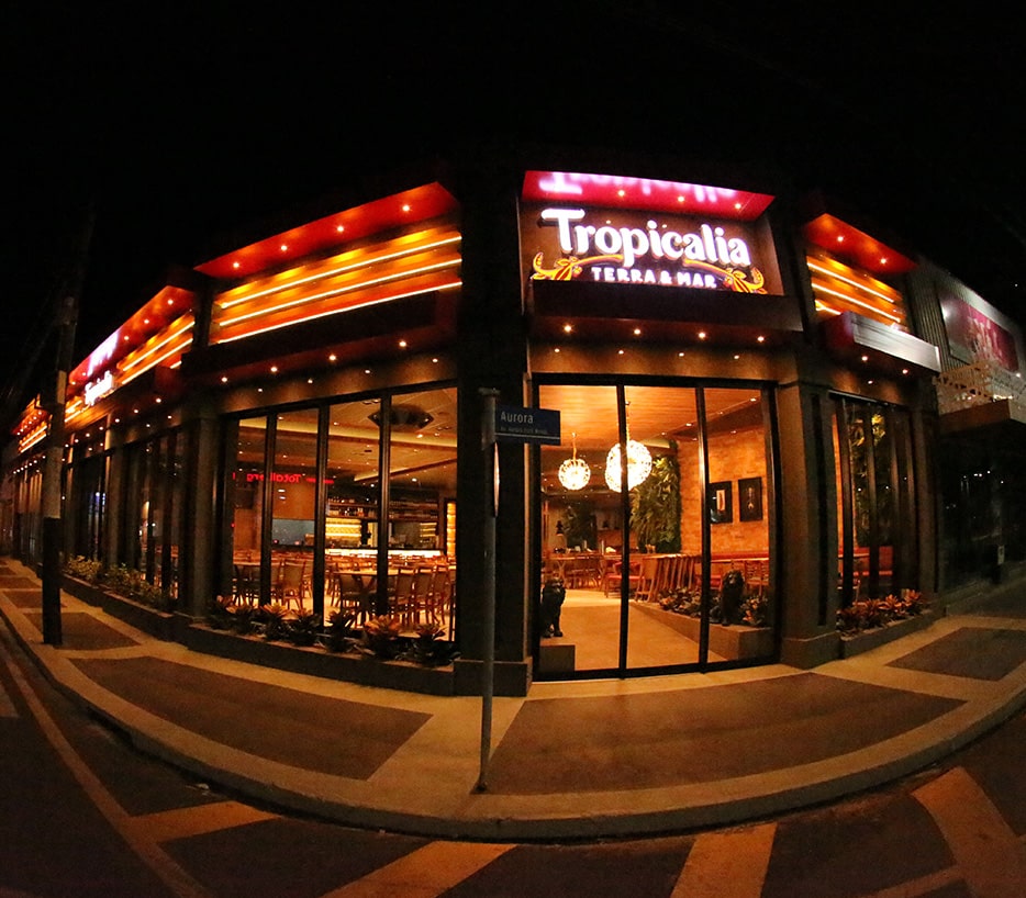 Tropicalia Restaurante Terra & Mar em Olímpia